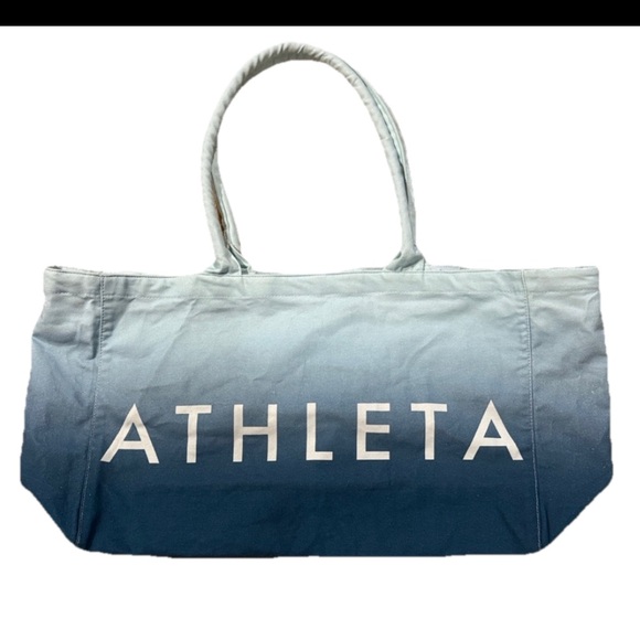 Athleta Tote Bag – Wave Blue Ombre Gradient - Picture 1 of 6